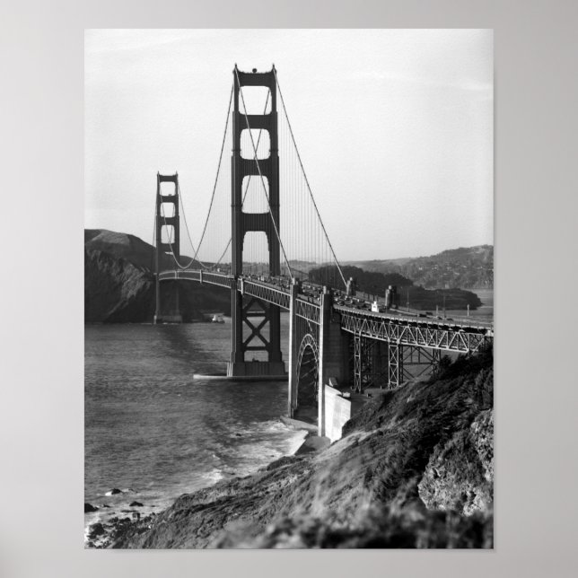 Poster Golden Gate Bridge - Vers 1984 (Devant)