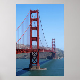Poster Golden Gate de San Francisco