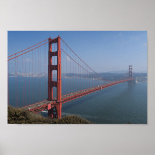 Poster Golden Gate San Francisco USA