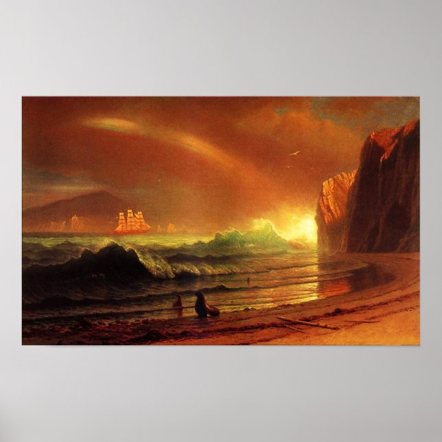 Poster Golden Gate Vintage San Francisco (Devant)