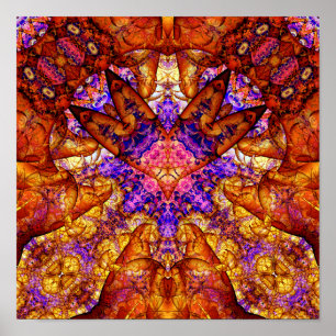 Poster Golden Gateway Experiment 19 (12 par 12) Art Print