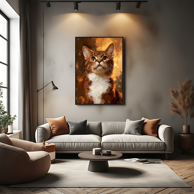 Poster Golden Gaze (Créateur téléchargé)