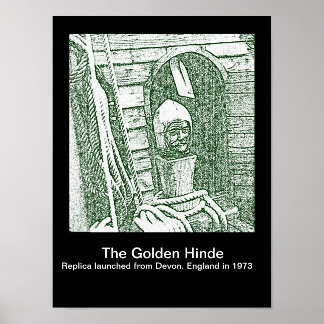 Poster - Golden Hinde Capstan (Vorne)