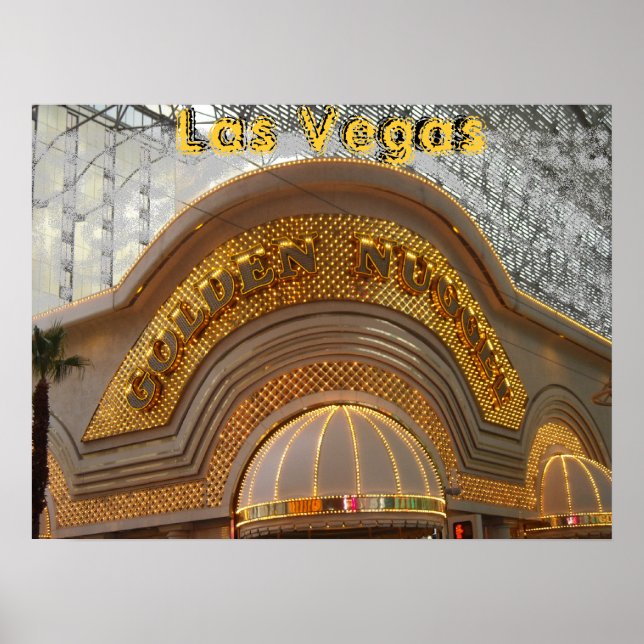Poster Golden Nugget Las Vegas (Devant)