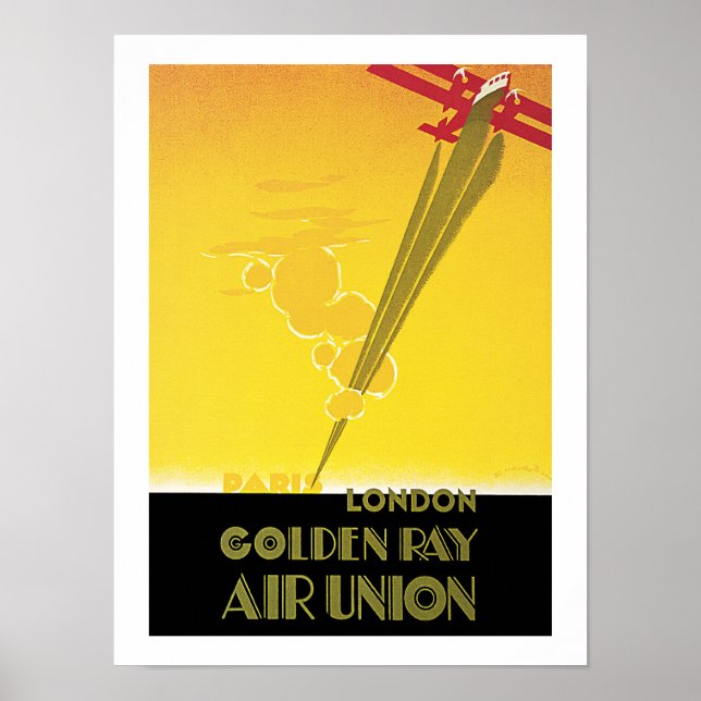 Poster Golden Ray ~ Union aérienne (Devant)
