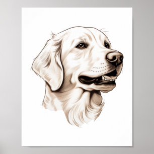 Poster Golden Retriever 2