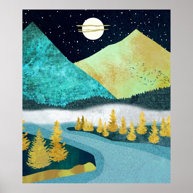 Poster Golden River (Devant)