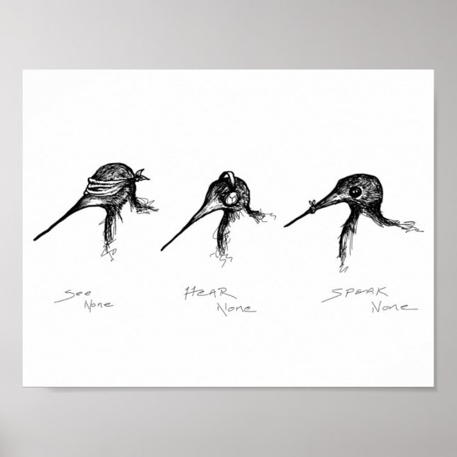 Poster Golden Rules (Devant)