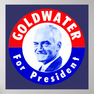 Poster Goldwater 1964 pour le président