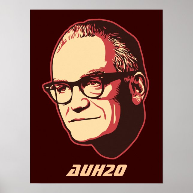 Poster Goldwater AuH2O personnalisable (Devant)