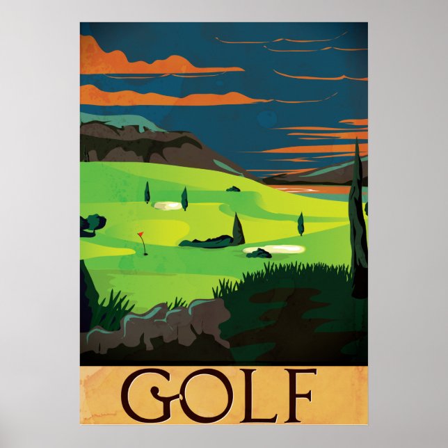 Poster Golf (Devant)
