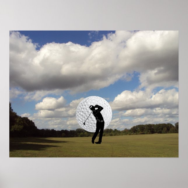 Poster Golf (Devant)