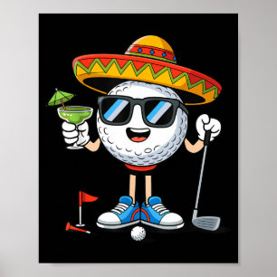 Poster Golf cinq mai golfing