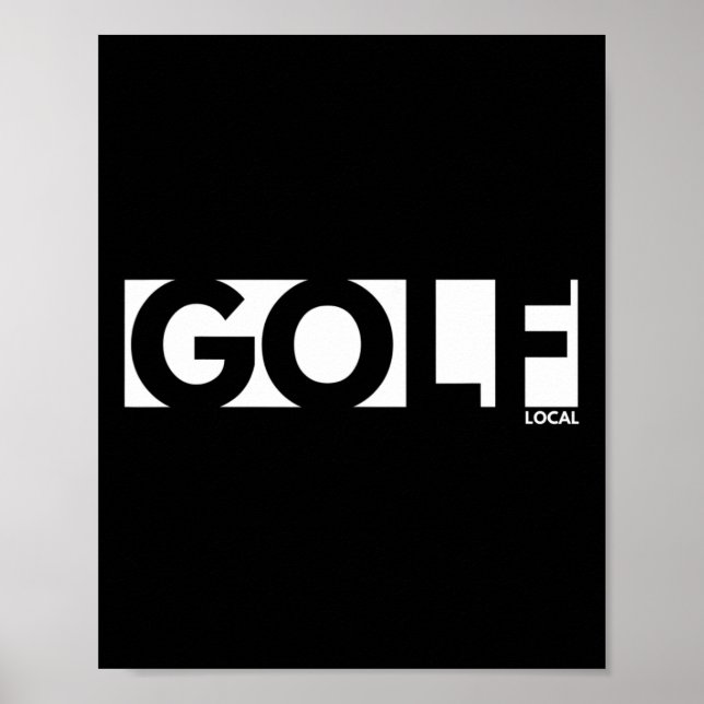 Poster Golf  compétencesgolf (Devant)