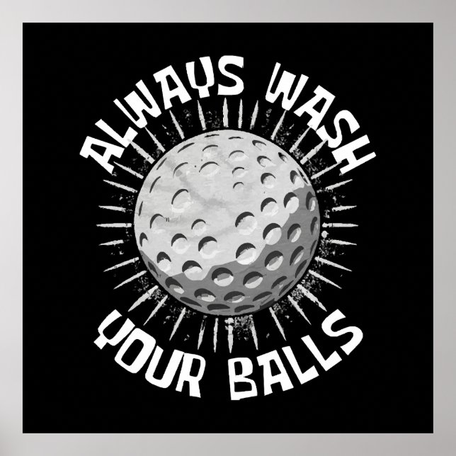Poster Golf-drole (Devant)