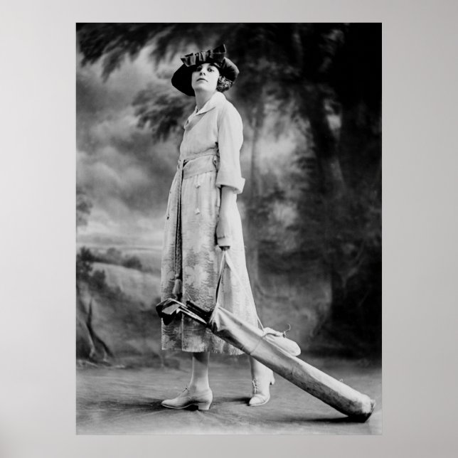 Poster Golf en style, années 1920 (Devant)