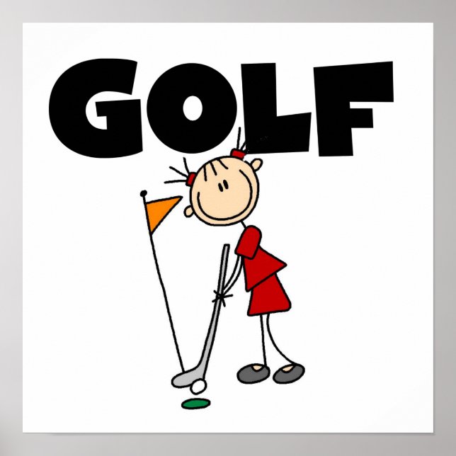 Poster GOLF Filles (Devant)