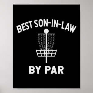 Poster Golf sur Disque Gendre - Meilleur Gendre Par Par