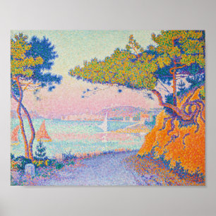 Poster Golfe Juan Paul Signac