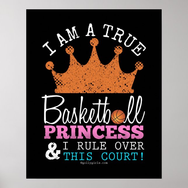 Poster Golly Girls : Basketball Princess Rule Cette Cour (Devant)