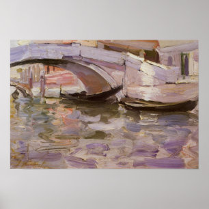 Poster Gondolas de John Singer Sargent, Impressionnisme A