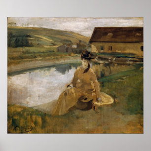 Poster Gonzalès - Au Bord de l'Eau