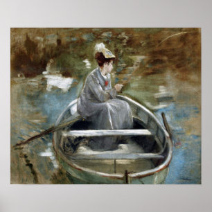 Poster Gonzalès - Sur un bateau