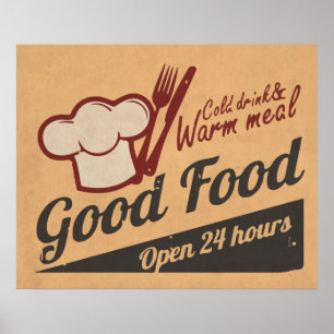 Poster Good Food