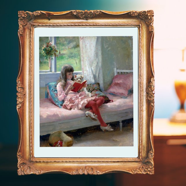 Poster Good Friends par Albert Edelfeel 1881 (Créateur téléchargé)