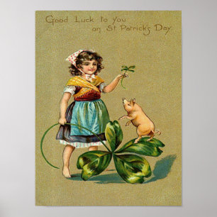 Poster Good Luck to You on St. Patrick's Day