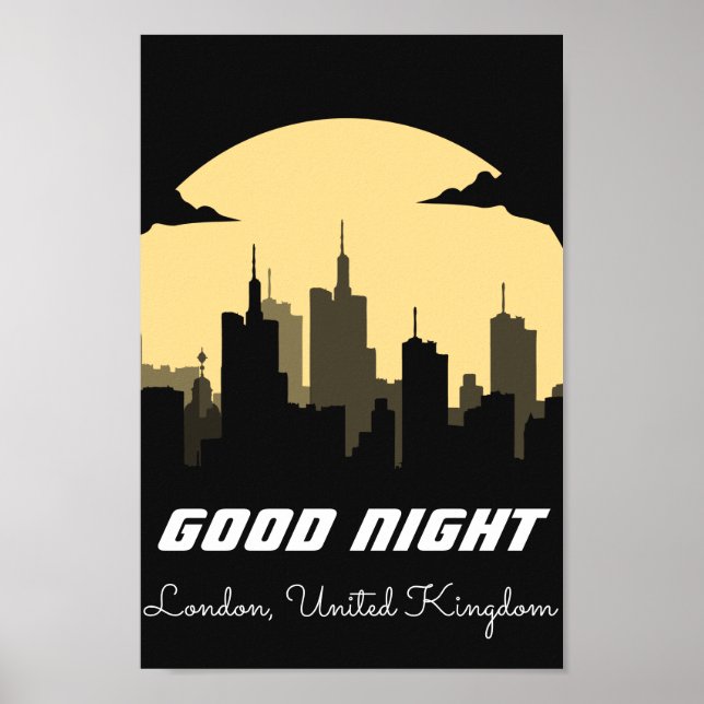 Poster Good Night (Vorne)