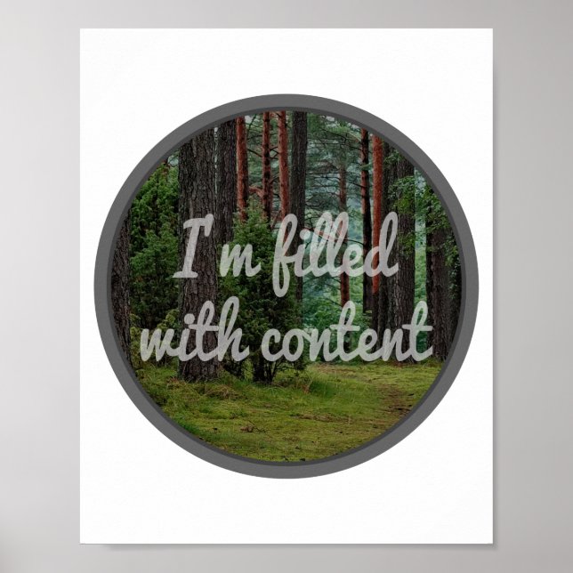 Poster good vibes cite la vie pour l'inspiration (Devant)