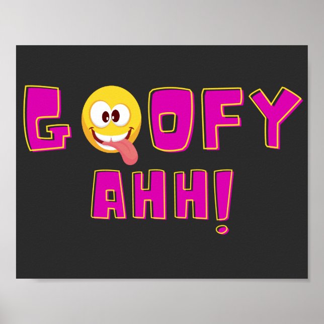 Poster Goofy Ahh, goofy ahh beat, (Devant)