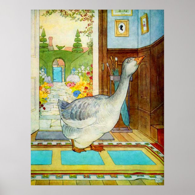 Poster : Goosey Goosey Gander (Devant)