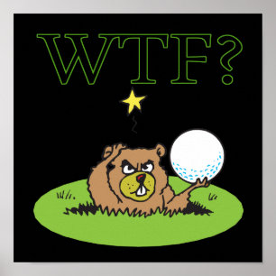 Poster Gopher fâché