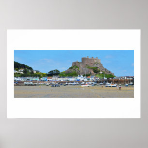 Poster Gorey et château Mont Orgueil