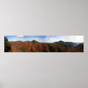 Poster Gorge de Linville en automne, Caroline du Nord