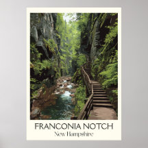 Gorge du Franconia Notch New Hampshire
