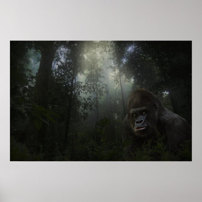 Poster Gorilla (Devant)
