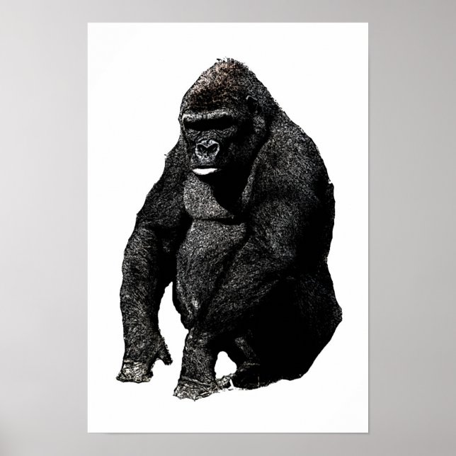 Poster Gorilla (Devant)