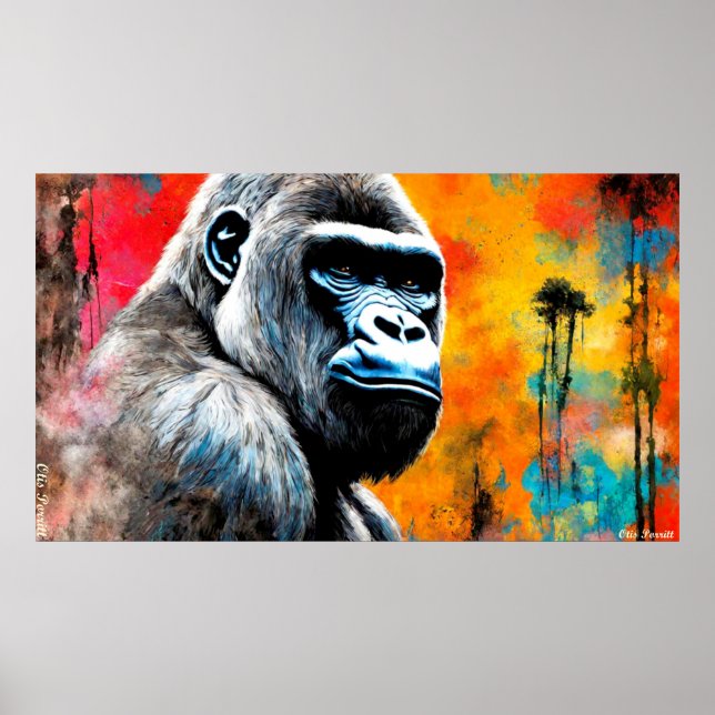 POSTER GORILLA 2 (Devant)