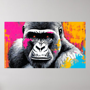 POSTER GORILLA 4