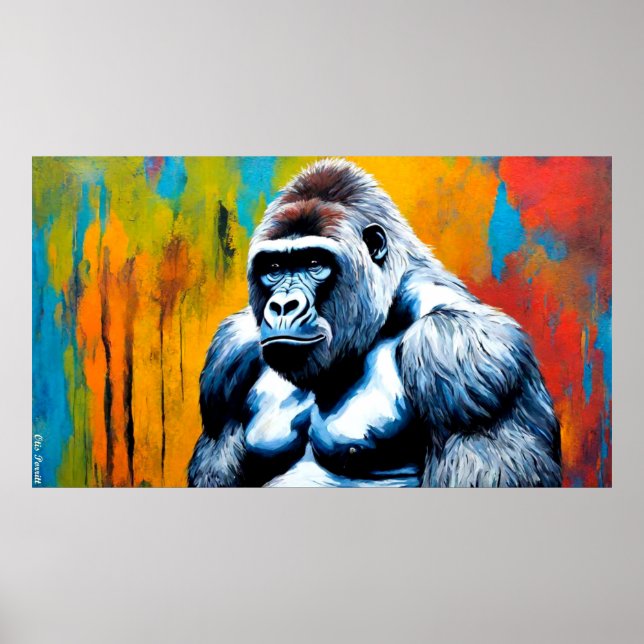 POSTER GORILLA 6 (Devant)