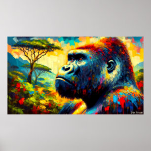 POSTER GORILLA EST 7