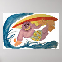 Gorille Surfeur