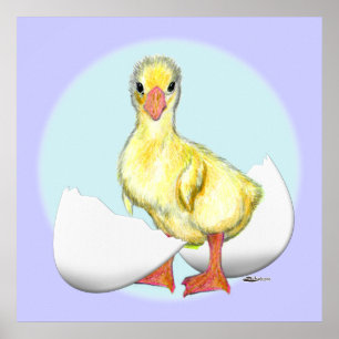 Poster Gosling : Je viens d'éclos