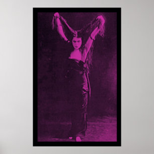Poster Goth Girl originale Theda Bara