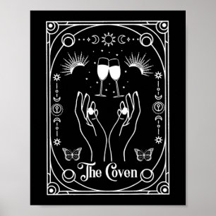 Poster Gothique Cuisine Coven Bride Tarot Halloween Bache