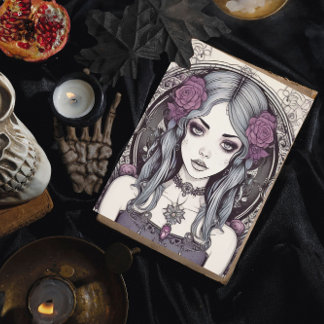 Poster Gothique Reverie Blue Girl