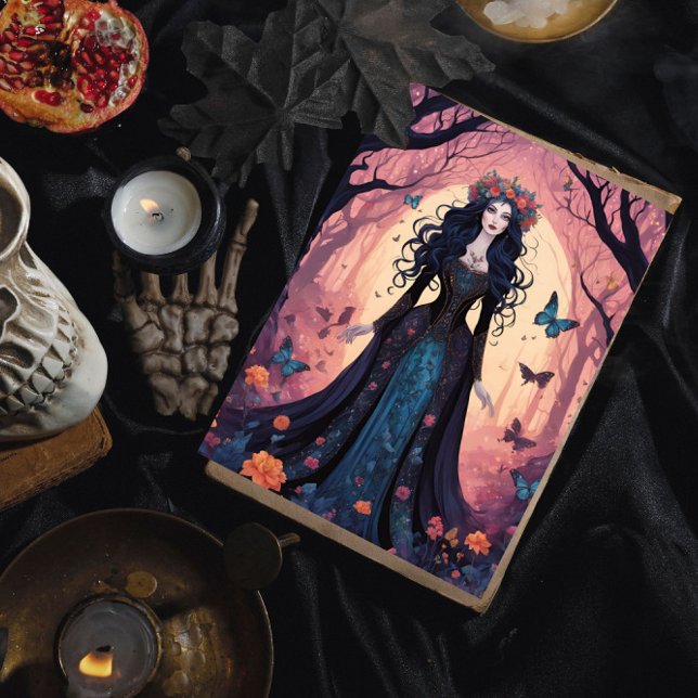 Poster Gothique Reverie Dame des Bois (Créateur téléchargé)